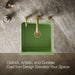 KOHLER K-5664 Whitehaven 23-1/2" undermount single-bowl farmhouse kitchen sink, fresh green - view 4