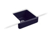 KOHLER K-5664 Whitehaven 23-1/2" undermount single-bowl farmhouse kitchen sink, indigo blue