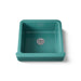 KOHLER K-5664 Whitehaven 23-1/2" undermount single-bowl farmhouse kitchen sink, teal - view 5