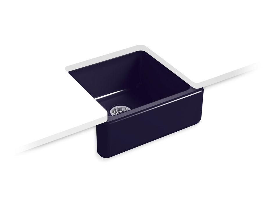 KOHLER K-5665 Whitehaven 23-1/2" undermount single-bowl farmhouse kitchen sink