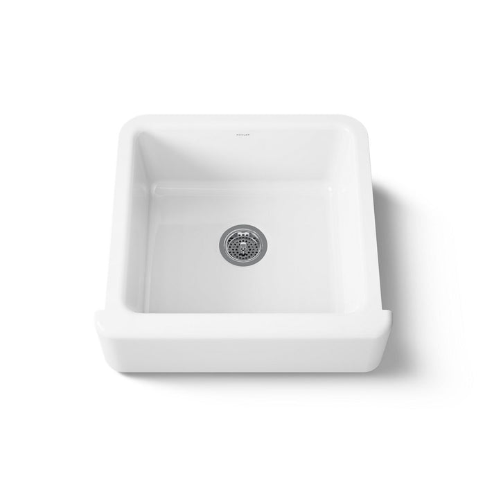 KOHLER K-5665 Whitehaven 23-1/2" undermount single-bowl farmhouse kitchen sink