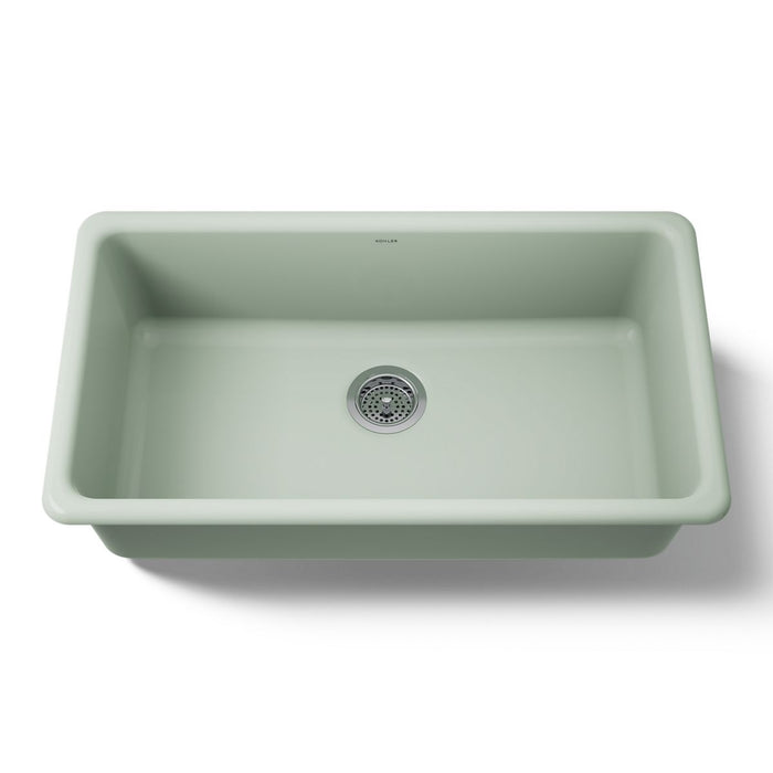 KOHLER K-5707 Iron/Tones 33" top-/undermount single-bowl kitchen sink