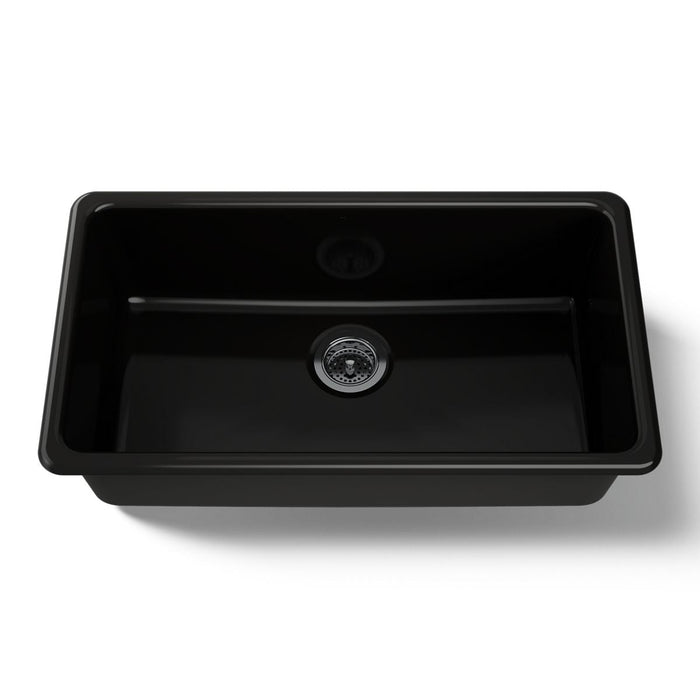 KOHLER K-5707 Iron/Tones 33" top-/undermount single-bowl kitchen sink