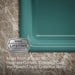 KOHLER K-5707 Iron/Tones 33" top-/undermount single-bowl kitchen sink, teal - view 3