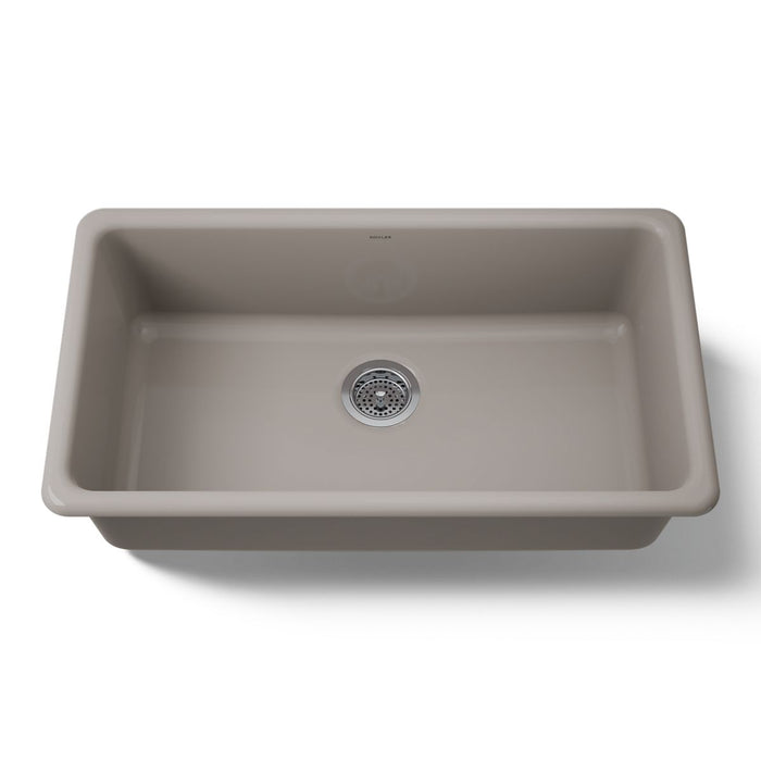 KOHLER K-5707 Iron/Tones 33" top-/undermount single-bowl kitchen sink