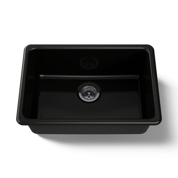 KOHLER K-5708 Iron/Tones 27" top-/undermount single-bowl kitchen sink