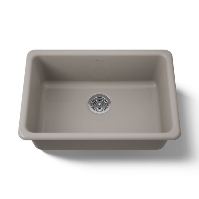 KOHLER K-5708 Iron/Tones 27" top-/undermount single-bowl kitchen sink