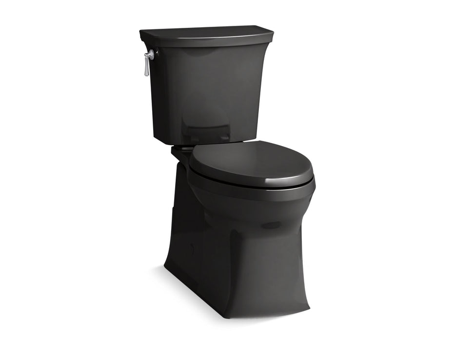 KOHLER K-5709 Corbelle ContinuousClean XT two-piece elongated toilet with skirted trapway, 1.28 gpf