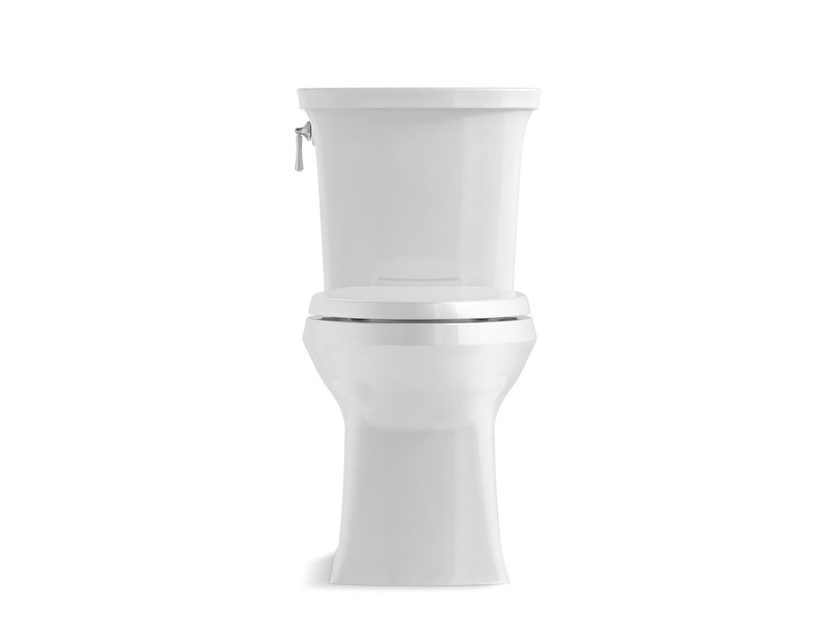 KOHLER K-5709 Corbelle ContinuousClean XT two-piece elongated toilet with skirted trapway, 1.28 gpf
