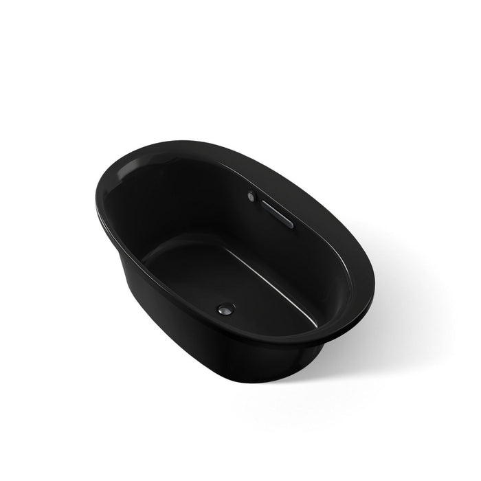 KOHLER K-5713-W1 Underscore 59-3/4" x 35-3/4" drop-in bath with Bask heated surface