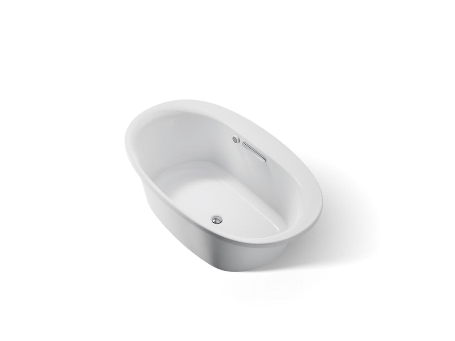 KOHLER K-5713-W1 Underscore 59-3/4" x 35-3/4" drop-in bath with Bask heated surface