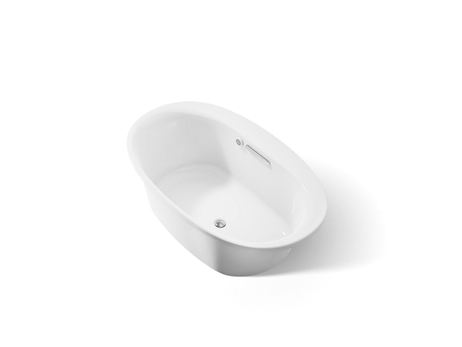 KOHLER K-5713-W1 Underscore 59-3/4" x 35-3/4" drop-in bath with Bask heated surface