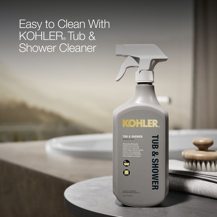 KOHLER K-5715 Underscore 65-1/2" x 35-3/4" drop-in bath, white - view 4