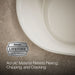 KOHLER K-5715-W1 Underscore 65-1/2" x 35-3/4" drop-in bath with Bask heated surface, biscuit - view 2