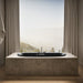 KOHLER K-5715-W1 Underscore 65-1/2" x 35-3/4" drop-in bath with Bask heated surface, black black - view 3