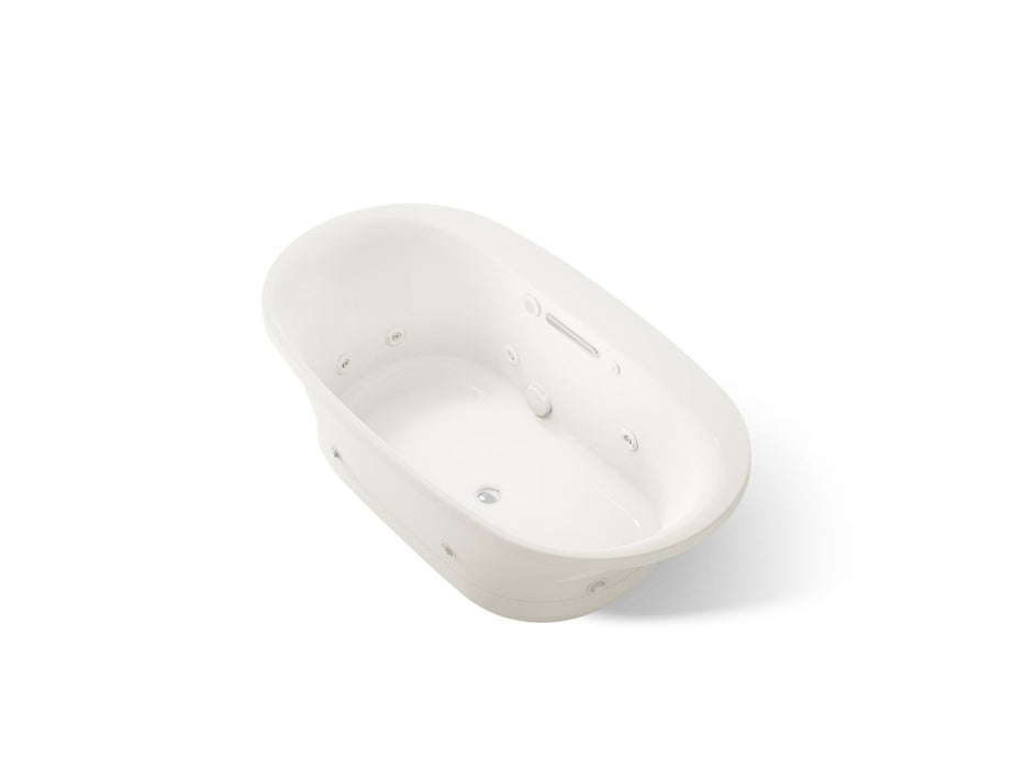 KOHLER K-5716-XHGH Underscore 65-1/2" x 35-3/4" drop-in Heated BubbleMassage air bath with whirlpool
