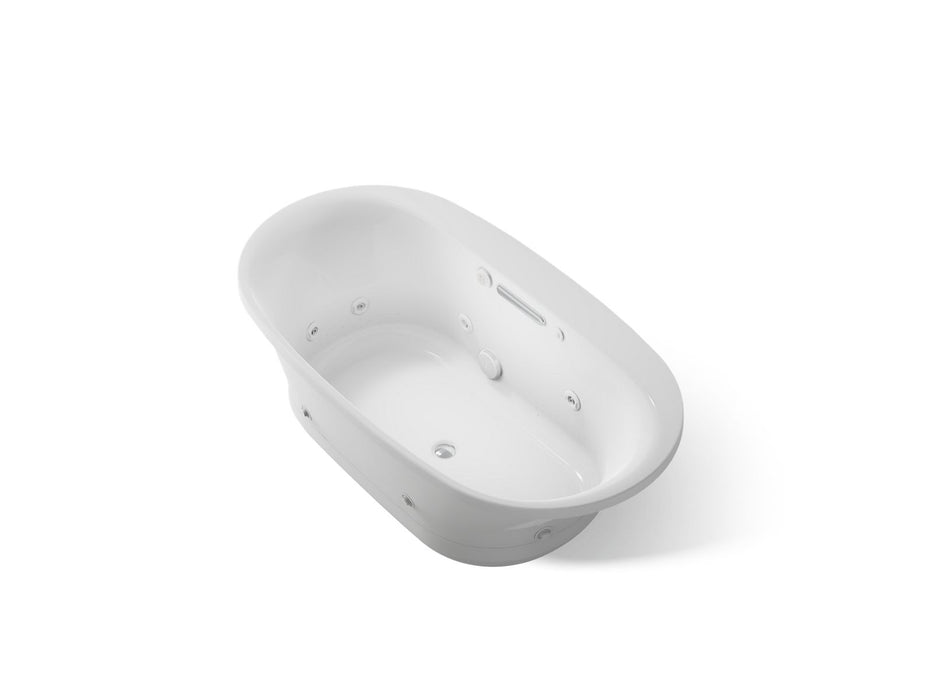KOHLER K-5716-XHGH Underscore 65-1/2" x 35-3/4" drop-in Heated BubbleMassage air bath with whirlpool
