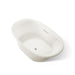 KOHLER K-5717 Underscore 71-1/2" x 41-1/2" drop-in bath, biscuit