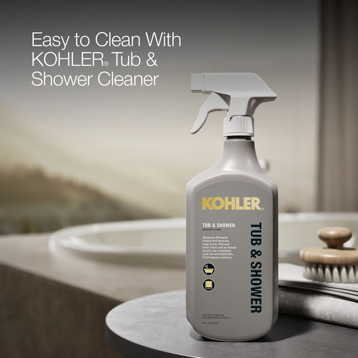 KOHLER K-5717 Underscore 71-1/2" x 41-1/2" drop-in bath, biscuit - view 3