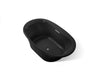 KOHLER K-5717 Underscore 71-1/2" x 41-1/2" drop-in bath, black black
