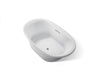 KOHLER K-5717 Underscore 71-1/2" x 41-1/2" drop-in bath, ice grey