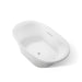 KOHLER K-5717 Underscore 71-1/2" x 41-1/2" drop-in bath, white
