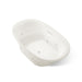 KOHLER K-5718-JH Underscore 72" x 42" drop-in heated whirlpool bath, biscuit