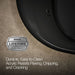 KOHLER K-5718-JH Underscore 72" x 42" drop-in heated whirlpool bath, black black - view 5