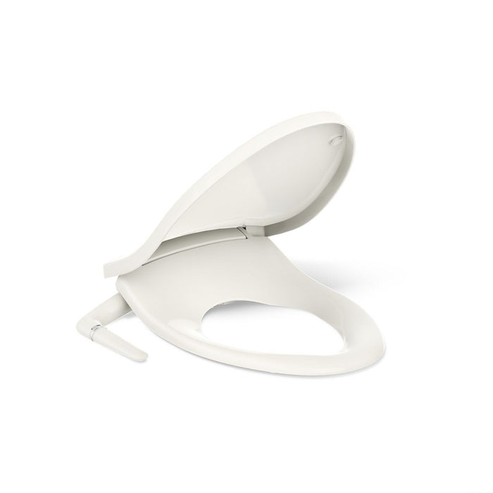 KOHLER K-5724 PureWash M250 Puretide Elongated manual bidet toilet seat, biscuit - view 5