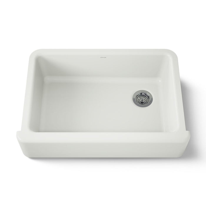 KOHLER K-5827 Whitehaven 32-3/4" undermount single-bowl farmhouse kitchen sink, dune - view 5