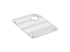 KOHLER K-6001 Stainless steel sink rack, 17-5/8" x 14-1/4" for use in Executive Chef kitchen sinks