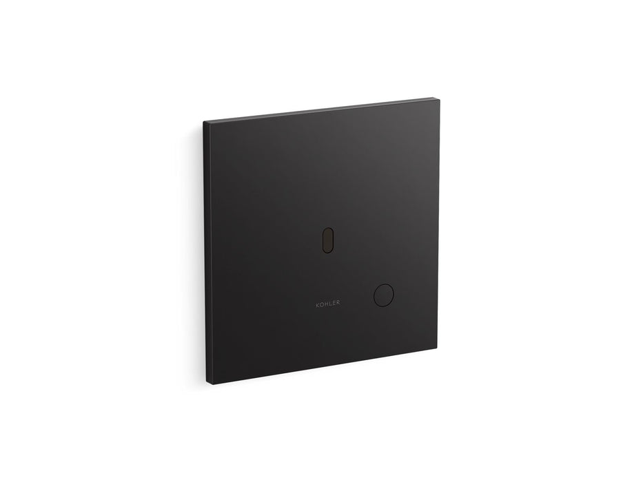 KOHLER K-60TB00T50 Mach Flex Metal Faceplate for Concealed Touchless Toilet Flushometer, Dual-flush (1.0 / 1.6 GPF), Matte Bl