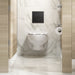 KOHLER K-61TB10S50-7BK Mach Flex Glass faceplate for concealed touchless toilet flushometer, dual-flush (1.1 / 1.28 gpf),...