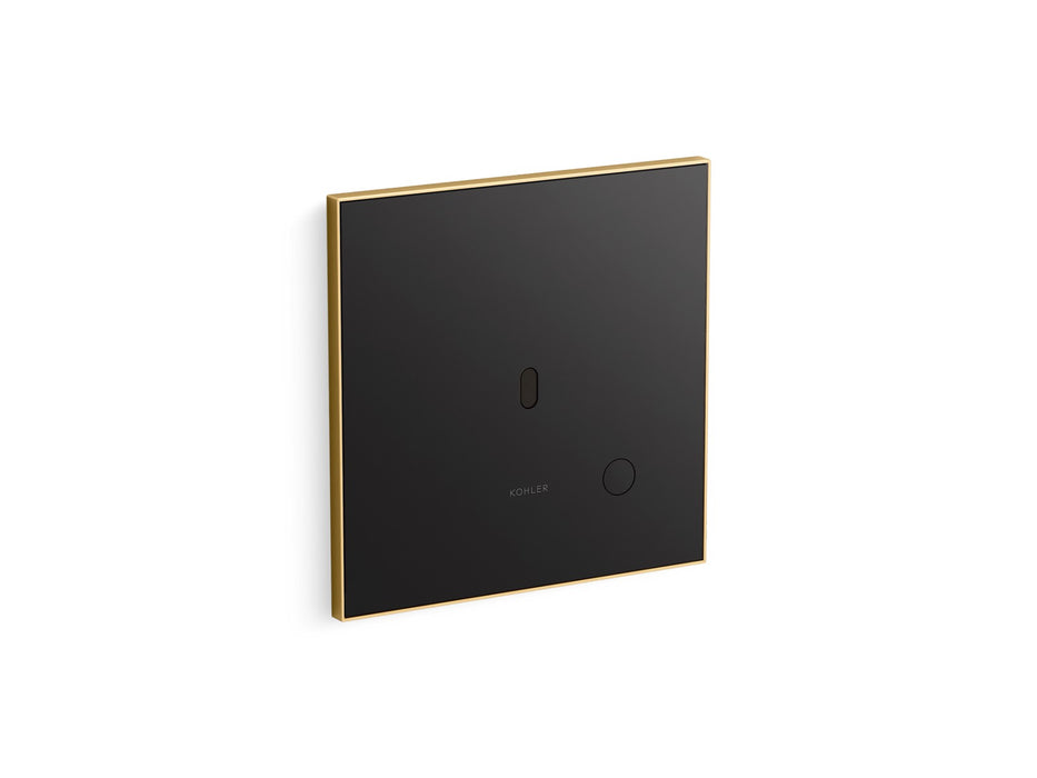 KOHLER K-61TB10S50-7BK Mach Flex Glass faceplate for concealed touchless toilet flushometer, dual-flush (1.1 / 1.28 gpf),...