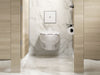 KOHLER K-61TB10T50-0WH Mach Flex Glass Faceplate for Concealed Touchless Toilet Flushometer, Dual-flush (1.0 / 1.6 GPF), Matt