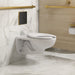 KOHLER K-61TB10T50-7BK Mach Flex Glass Faceplate for Concealed Touchless Toilet Flushometer, Dual-flush (1.0 / 1.6 GPF), Vibr