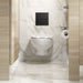 KOHLER K-61TB10T50-7BK Mach Flex Glass Faceplate for Concealed Touchless Toilet Flushometer, Dual-flush (1.0 / 1.6 GPF), Vibr