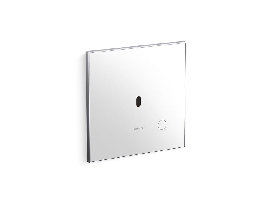 KOHLER K-61TB10U50-0WH Mach Flex Glass Faceplate for Concealed Touchless Toilet Flushometer, Dual-flush (1.1 / 1.6 GPF), Poli