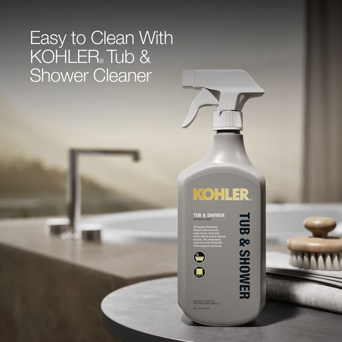 KOHLER K-6346 Sunward 66" x 42" drop-in bath, white - view 5