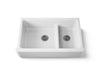 KOHLER K-6349-0 K-6349 Whitehaven Smart Divide 35-11/16" Undermount Double-bowl Farmhouse Kitchen Sink