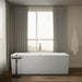 KOHLER K-6366-0 K-6366 Stargaze 72" x 36" Freestanding Bath with Straight Shroud, white - view 5