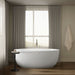 KOHLER K-6369-0 K-6369 Sunstruck 65-1/2" x 35-1/2" Freestanding Bath with Fluted Shroud, white - view 5