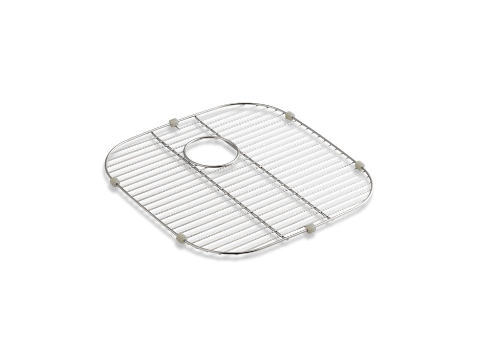 KOHLER K-6389 Stainless steel sink rack, 17-9/16" x 17-3/4" for K-3356 Undertone and K-3356-HCF Undertone Preserve sinks