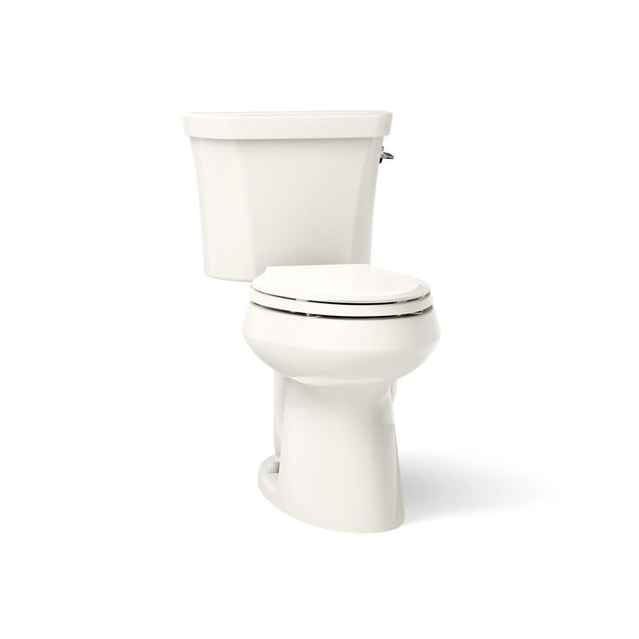 KOHLER K-6393-RA Highline Two-piece elongated toilet, dual-flush, biscuit - view 5
