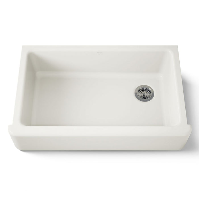 KOHLER K-6489 Whitehaven 35-3/4" undermount single-bowl farmhouse kitchen sink