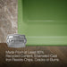KOHLER K-6489 Whitehaven 35-3/4" undermount single-bowl farmhouse kitchen sink, fresh green - view 3