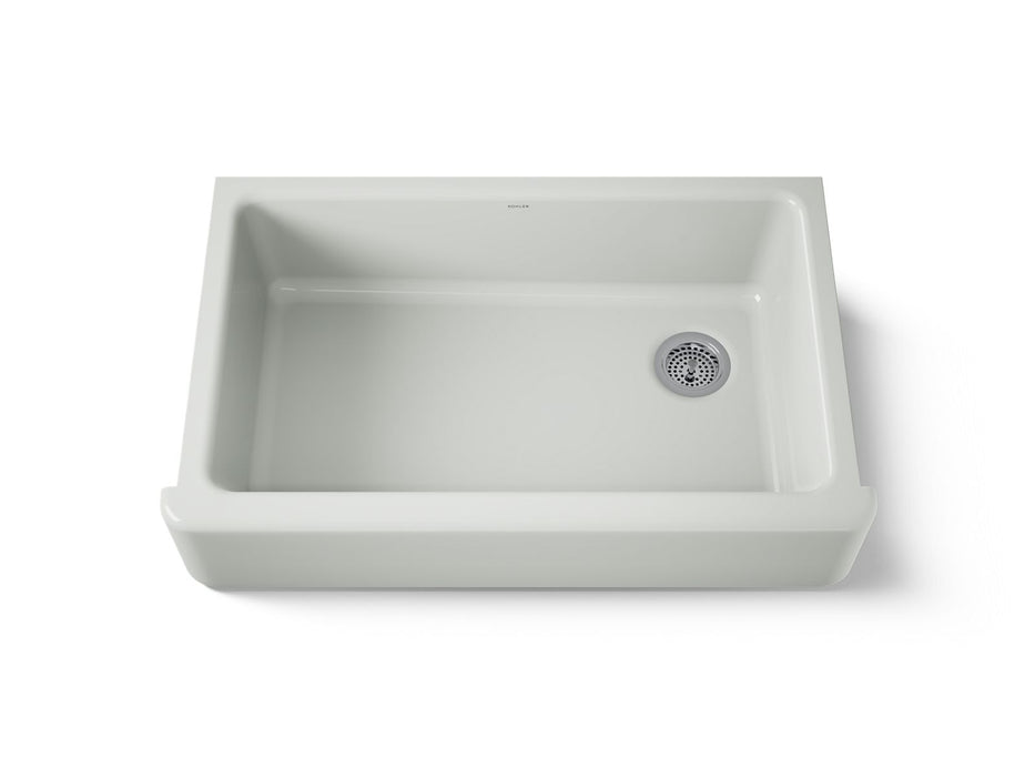 KOHLER K-6489 Whitehaven 35-3/4" undermount single-bowl farmhouse kitchen sink
