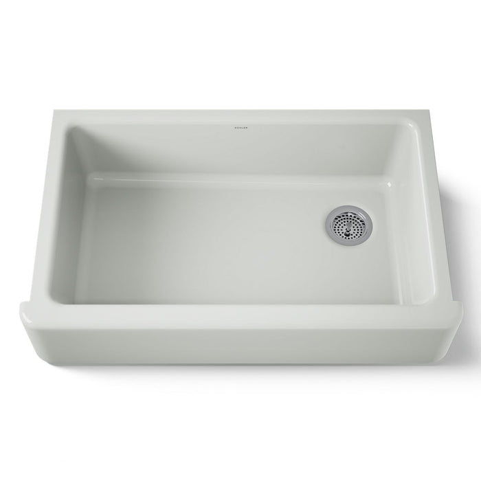 KOHLER K-6489 Whitehaven 35-3/4" undermount single-bowl farmhouse kitchen sink