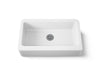 KOHLER K-6546 Dickinson 33" undermount single-bowl farmhouse kitchen sink, white