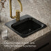 KOHLER K-6579-1 Northland 15" top-mount single-bowl bar sink, black black - view 4